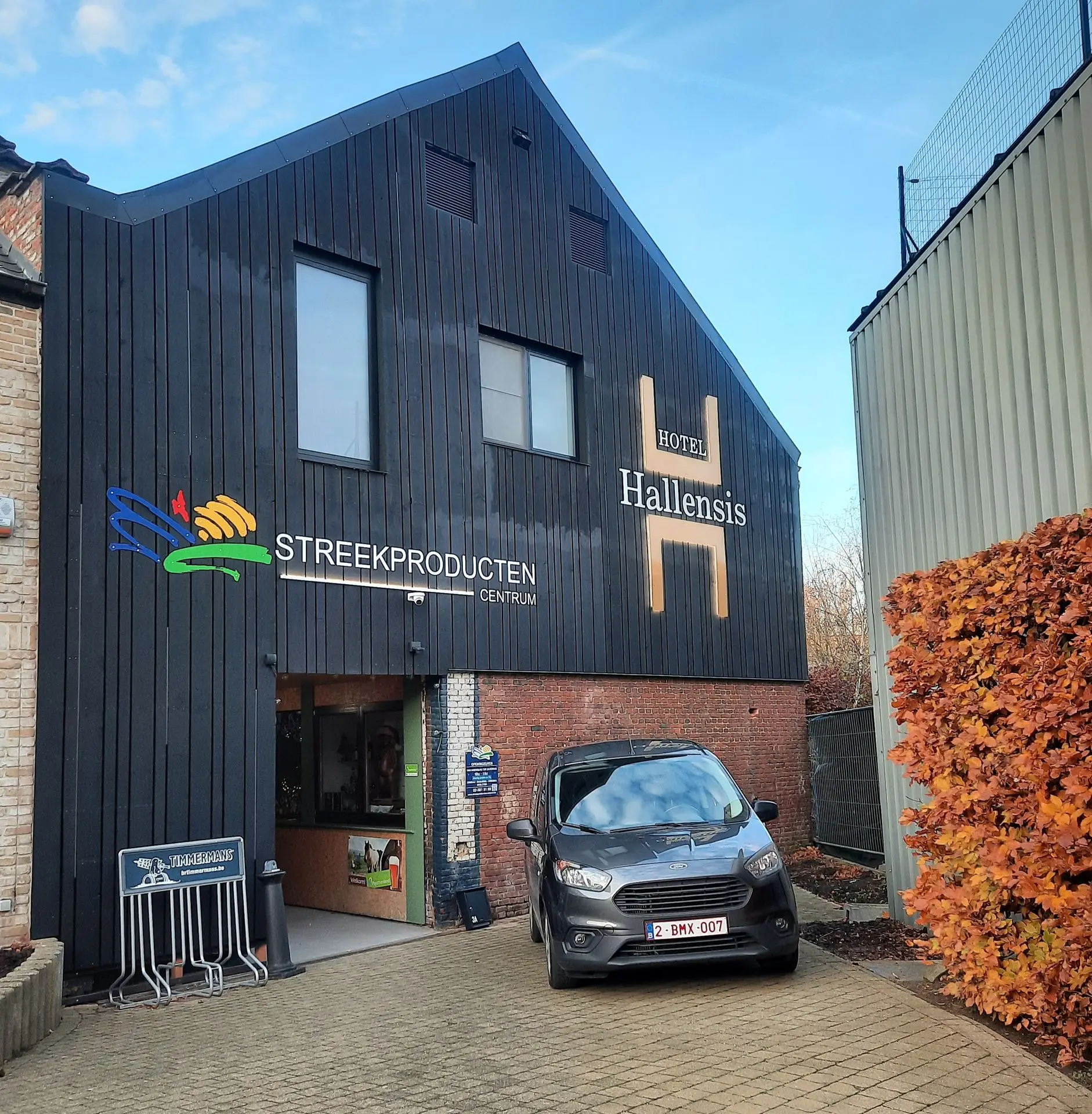 Buitenkant winkel