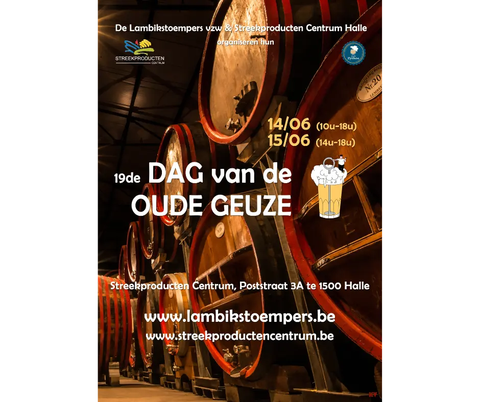 Flyer dag van de oude geuze