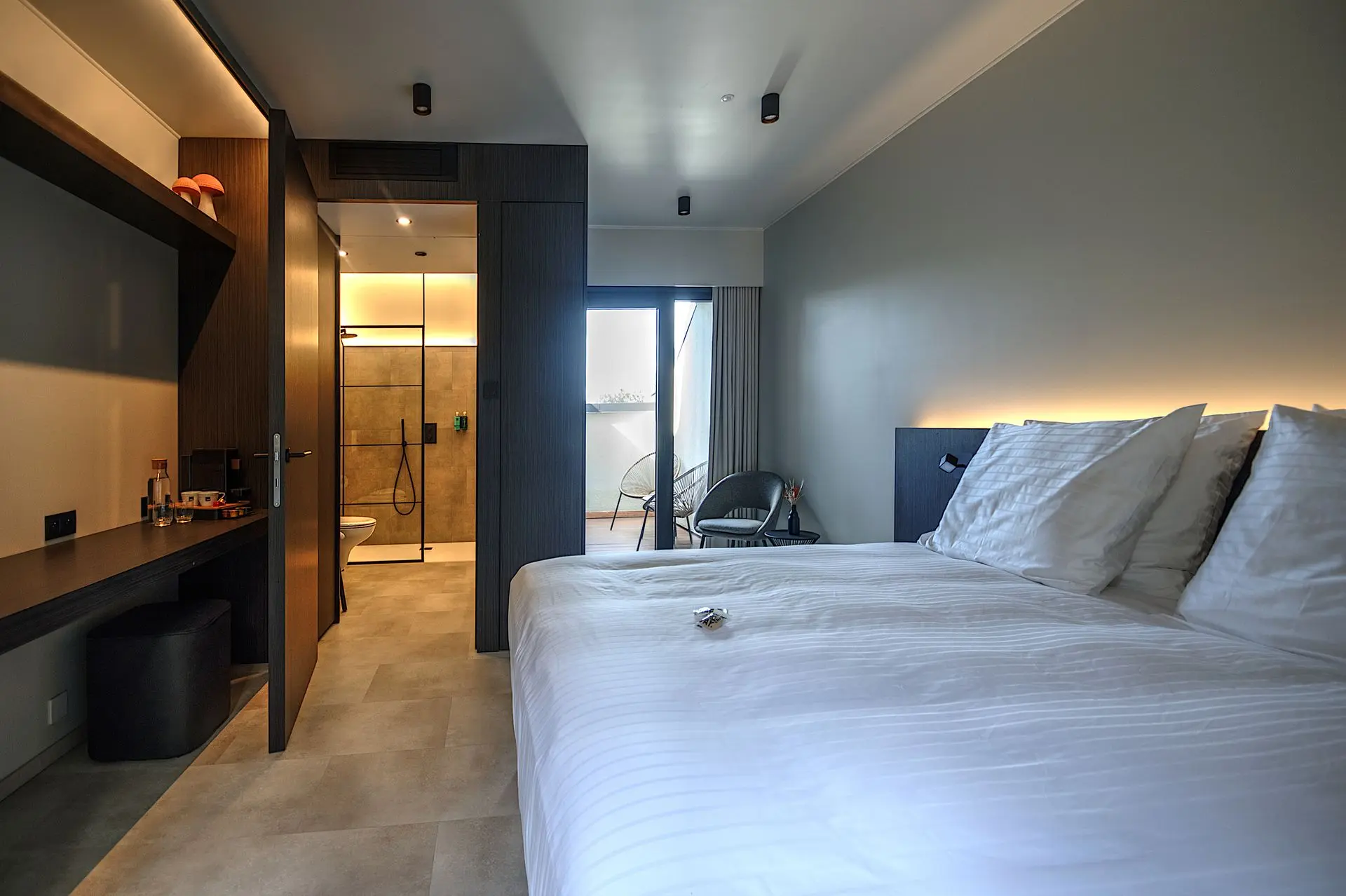 Hotelkamer Hotel Hallensis